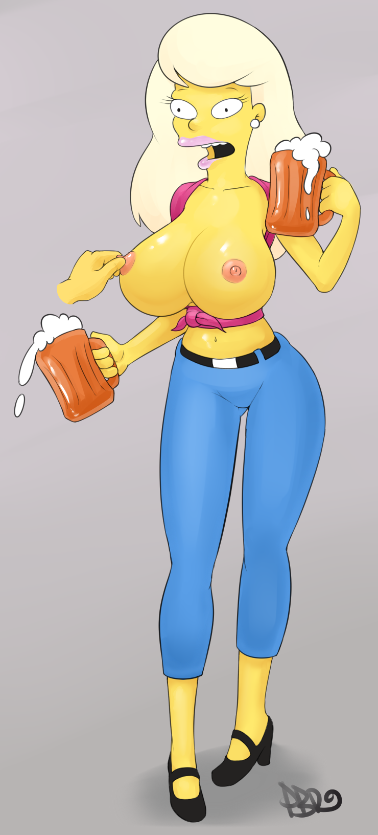 the naked simpsons from marge League of legends xayah porn