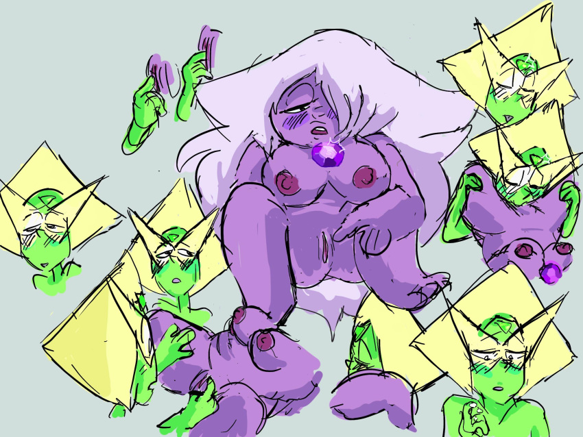 universe amethyst peridot and steven Adventures of sonic the hedgehog scratch